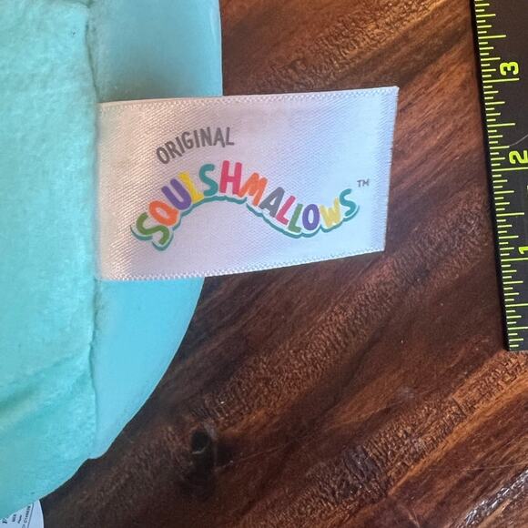 NWT Ashley the Apple Squishmallow, School Cardigan, 8", Green - Picture 6 of 6